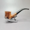 James Upshall P Grade Grp 4 Smooth Bent Billiard Estate Briar Pipe, Unsmoked - Image 4