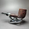 Peterson Donegal Rocky 53 Rusticated Lovat Estate Briar Pipe, Irish Estates - Image 4