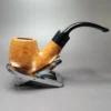 Michel Smooth Full Bent Billiard Estate Briar Pipe, Unsmoked - Image 4
