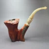 Sven Lar Skulptur by Kabik XL Freehand Estate Briar Pipe, Unsmoked - Image 4