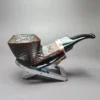 Morgan BlackJack 30 Sandblasted Bulldog Briar Pipe, New - Image 4