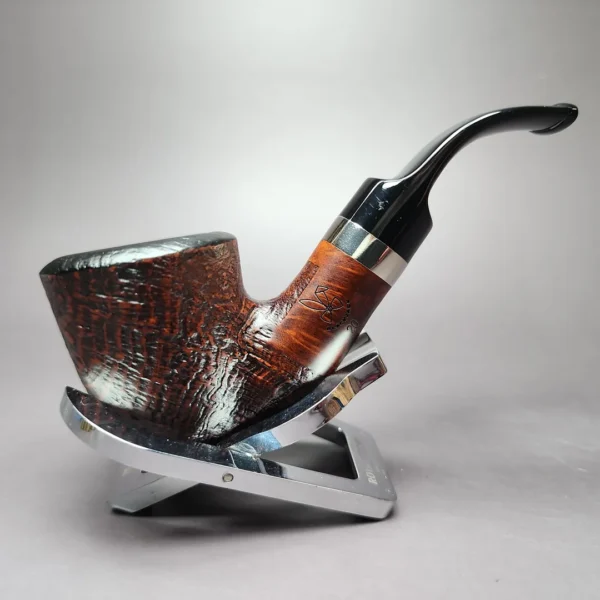 Morgan BlackJack 20 Sandblasted Dublin Briar Pipe, New - Image 4