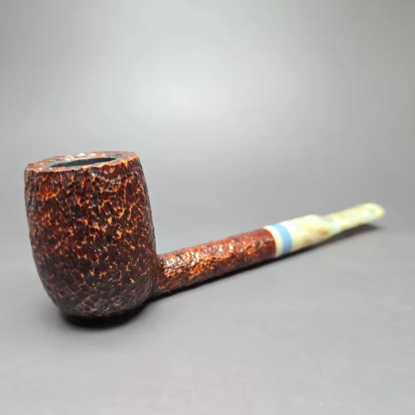 Savinelli Sasso 701 Rusticated Lovat Briar Pipe, 6mm, New - Image 4