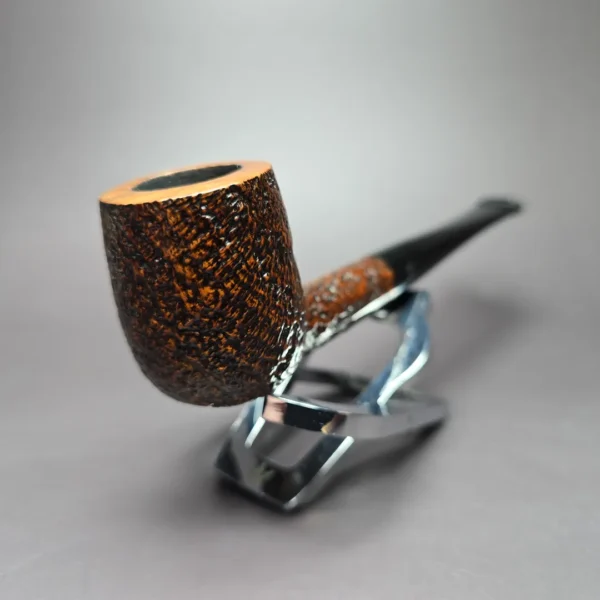 Stanwell Golden Danish 51 Sandblasted Billiard Estate Briar Pipe, Danish Estates - Image 4