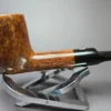 James Upshall P Grade Grp 4 Smooth Saddle Pot Estate Briar Pipe, Unsmoked - Image 4