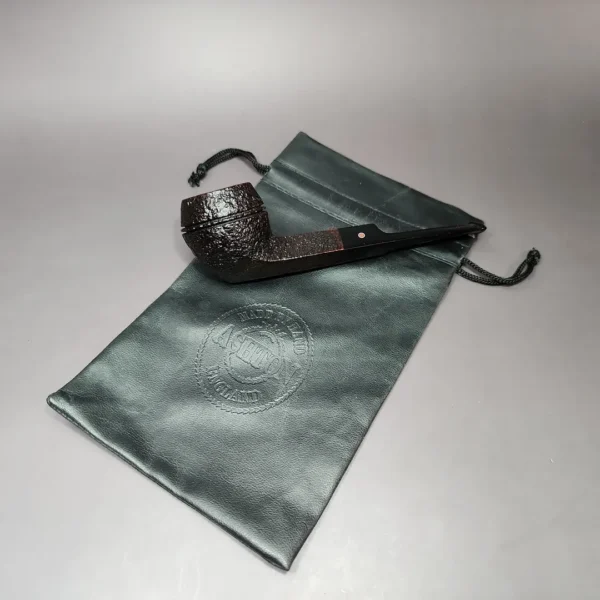 Ashton 1994 Pebble Grain XX Sandblasted Bulldog Estate Briar Pipe, Unsmoked - Image 4