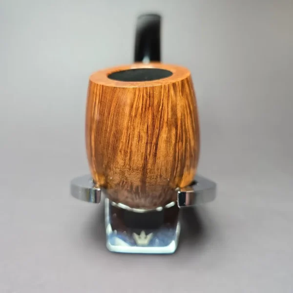 Wandi Riyadi Smooth Bent Billiard Handmade Briar Pipe, New - Image 4