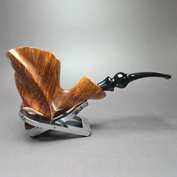 Randy Wiley 1988 The Conch Spiral Freehand Estate Briar Pipe, American Estates - Image 4
