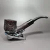 Ashton 1990 Pebble Grain XXX Sandblasted Panel Pot Estate Briar Pipe, English Estates - Image 4