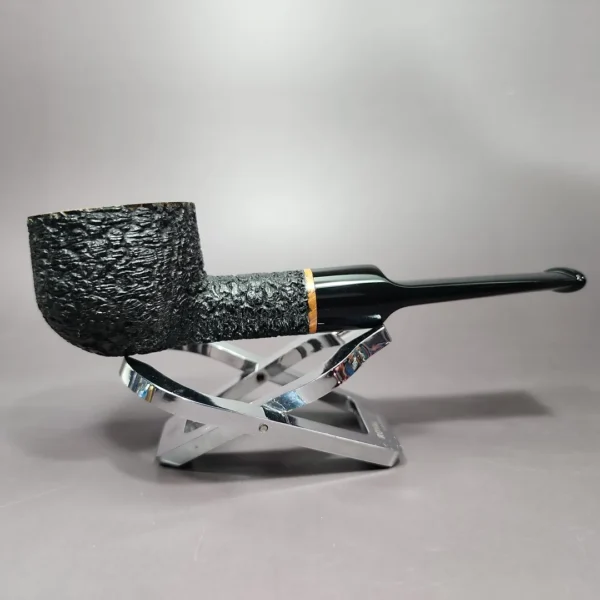 Neal Monier Rusticated Pot Estate Briar Pipe, Unsmoked - Image 4