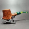 PapaBearPipes Sandblasted Volcano Estate Briar Pipe, American Estates - Image 4