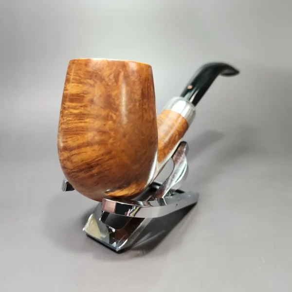 Ser Jacopo L1 Smooth Army Mount Billiard Estate Briar Pipe, Italian Estates - Image 4