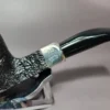 Peterson Antique Collection 1908 Sandblasted Estate Briar Pipe, Irish Estates, 9mm - Image 4