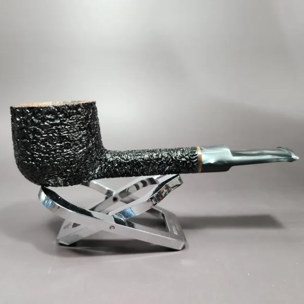 Neal Monier Rusticated Pot Estate Briar Pipe, Unsmoked - Image 4
