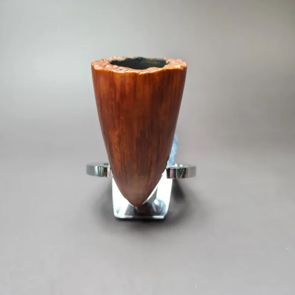 WO Larsen (Sven Knudsen) Straight Grain 3 Smooth Stack Estate Briar Pipe, Danish Estates - Image 4
