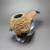 Pipe Tristan Natural Granite Hawkbill Handmade Briar Pipe, New - Image 4