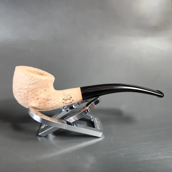 Morgan Bones Sandblasted Pot Briar Pipe, New - Image 4