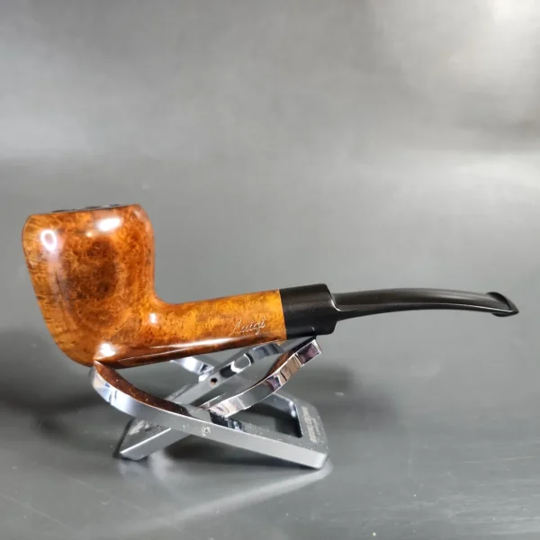 Luigi by Gigi Smooth Pear Estate Briar Pipe, Italian Estates - Image 4