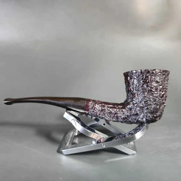 Darnell Old Briar Rusticated Dublin Estate Briar Pipe, Unsmoked - Image 4