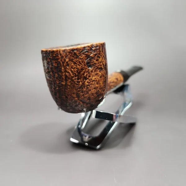 Parker Super Briar Bark 267 Grp 4 Sandblasted Estate Briar Pipe, English Estates - Image 5