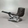 Stanwell Sandblasted Billiard Estate Briar Pipe, Danish Estates - Image 5
