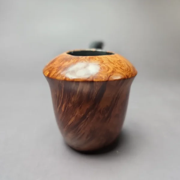 Viprati Smooth Dublin Sitter w/ Olivewood Estate Briar Pipe, Italian Estates - Image 5