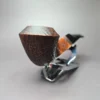 Morgan BlackJack 30 Sandblasted Bulldog Briar Pipe, New - Image 5