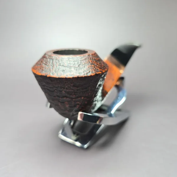 Morgan BlackJack 30 Sandblasted Bulldog Briar Pipe, New - Image 5