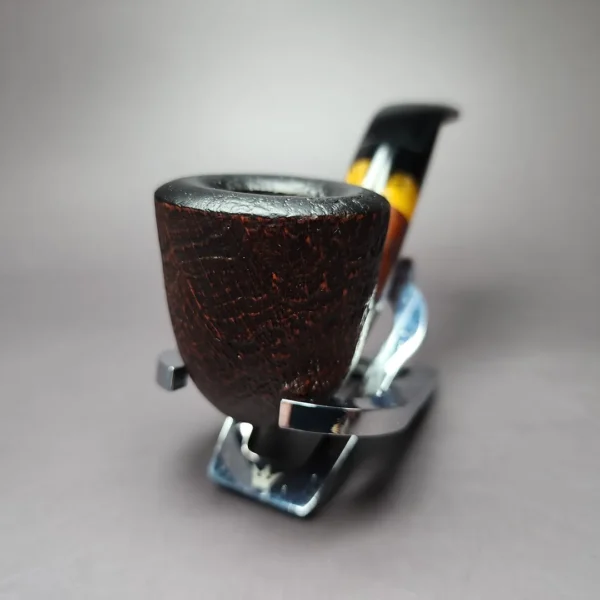 Morgan BlackJack 20 Limited Edition Sandblasted Dublin Briar Pipe, New - Image 6
