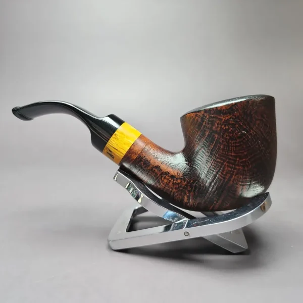 Morgan BlackJack 20 Limited Edition Sandblasted Dublin Briar Pipe, New - Image 5