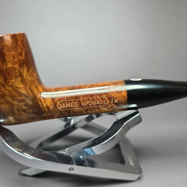 James Upshall P Grade Grp 4 Smooth Billiard Estate Briar Pipe, Unsmoked - Image 5