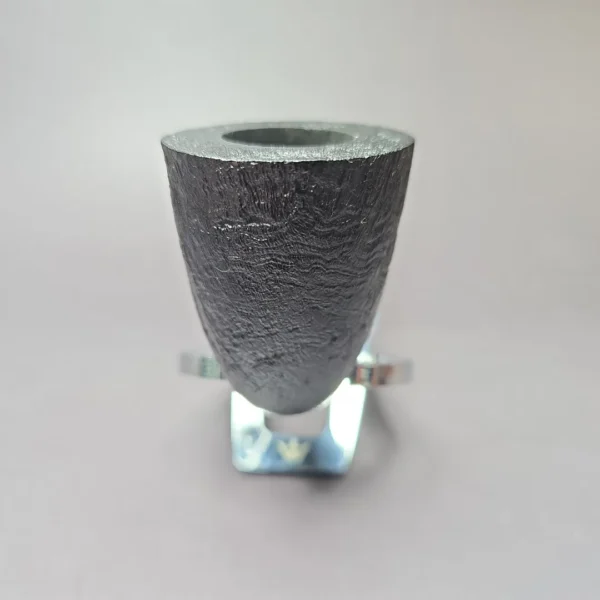 Sean Reum Sandblasted Dublin w/ Ivorite Stem Handmade Briar Pipe, New - Image 5