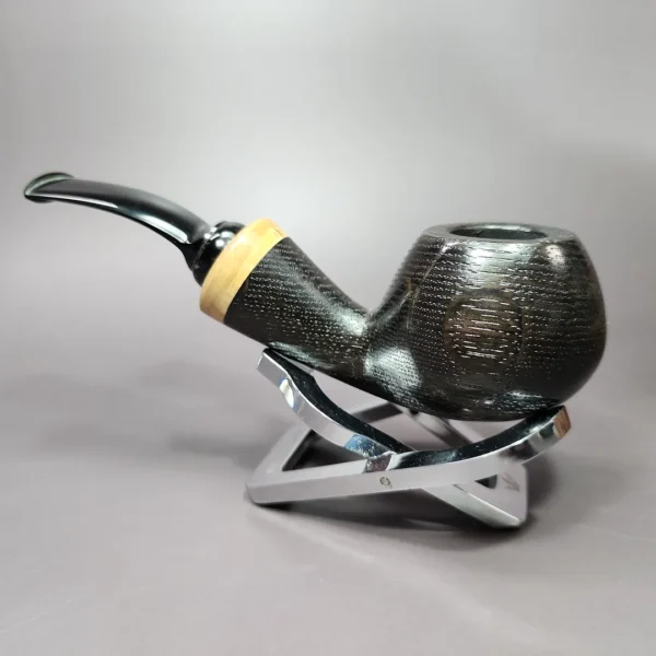 Sebastian Heck Morta Apple w/ Mammoth Handmade Pipe, New - Image 5
