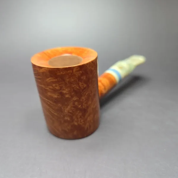 Savinelli Sasso 311 KS Smooth Poker Briar Pipe, 6mm, New - Image 4