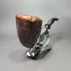 Nording Sandblasted Freehand Estate Briar Pipe, Danish Estates - Image 5