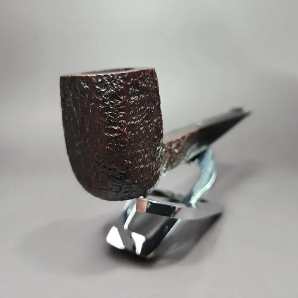 Ashton 2006 Pebble Grain XX Sandblasted Panel Estate Briar Pipe, English Estates - Image 5