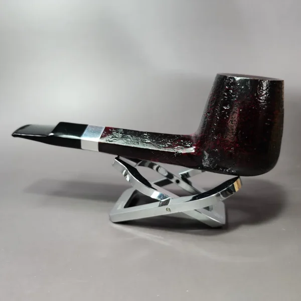 Rainer Barbi for Chieftains Sandblasted Facet Estate Briar Pipe, German Estates - Image 5