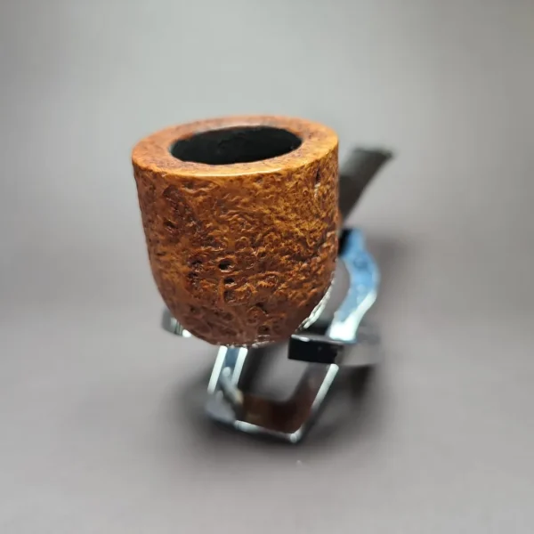 Dunhill 1963 Tanshell 6R Sandblasted Pot Estate Briar Pipe, English Estates - Image 5