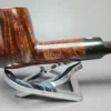 James Upshall Tilshead Group 6 Smooth Pot Estate Briar Pipe, Unsmoked - Image 5