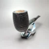 Samson Sandblasted Billiard Estate Briar Pipe, Unsmoked - Image 5