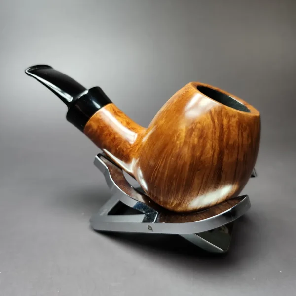 Sergey Cherepanov Smooth Brandy Nosewarmer Estate Briar Pipe, Other Estates - Image 5