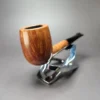 Savinelli Elegance 105 Smooth Billiard Estate Briar Pipe, Italian Estates - Image 5