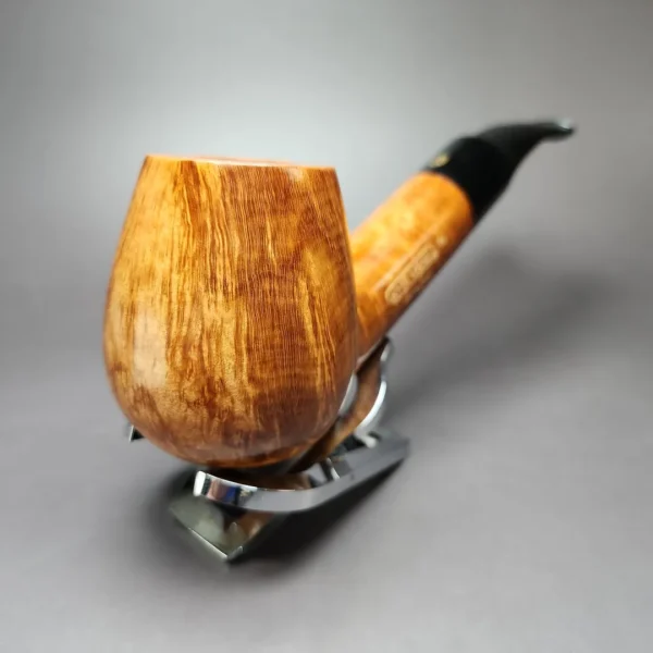 James Upshall Empire Executive Smooth Bent Billiard Estate Briar Pipe, Unsmoked - Image 5