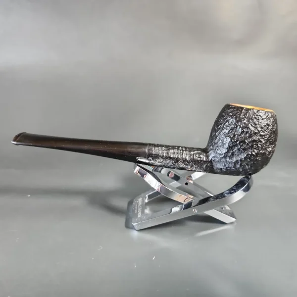 Hilson Sandblast Meerschaum Lined 16 Apple Estate Briar Pipe, Belgian Estates - Image 5