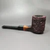 Unknown Sandblasted Panel Estate Briar Pipe, Other Estates - Image 5