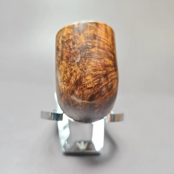 James Upshall P Grade Grp 4 Smooth Bent Billiard Estate Briar Pipe, Unsmoked - Image 6