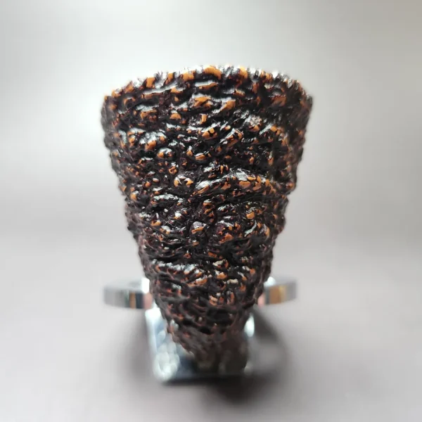Brebbia First Calabash RTDA 2005 Rusticated Briar Estate Pipe, Italian Estates - Image 6