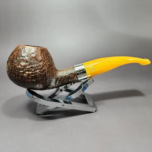 Rattrays The Druids 34/100 Sandblasted Author Estate Briar Pipe, Unsmoked, 9mm - Image 6