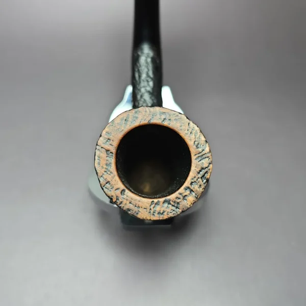 Charatan's Make (Reuben era) 490 Sandblasted Dublin Estate Briar Pipe, English Estates - Image 6