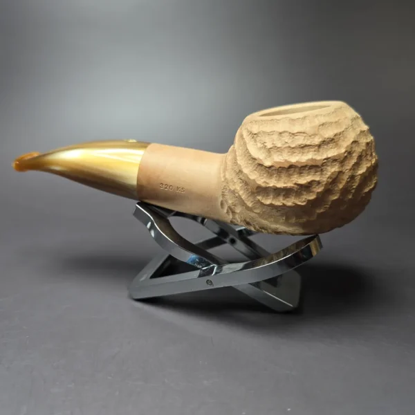 Savinelli Dune 320 KS Natural Briar Pipe, 6mm, New - Image 6